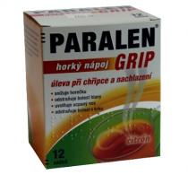 Zentiva Paralen Grip horký nápoj (12 granulí pro suspenzi)