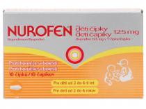 Nurofen pro děti 125 mg (10 čípků)