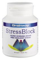 Brainway StressBlock 60 kapslí