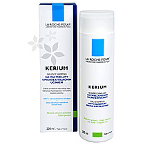 Gelový šampon na mastné lupy Kerium 200 ml