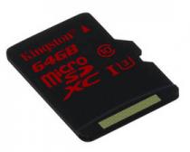 Kingston MicroSDXC 64GB UHS-I U3 W80