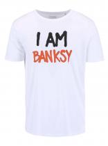 ZOOT Bílé triko Banksy