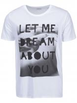 ZOOT Bílé triko Let Me Dream