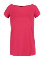 Dorothy Perkins Curve Růžové tričko s lodičkovým výstřihem Curve