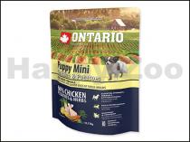 ONTARIO Puppy Mini Chicken & Herbs 0,75kg