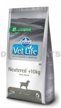 Vet Life dog Neutered >10 kg 2 kg