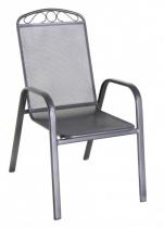 RIWALL Klasik stohovatelná židle z tahokovu