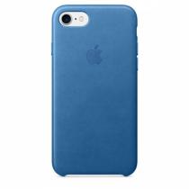 Apple Leather pro iPhone 8/7 jezerně modrý modrý