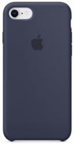 Apple Silicone pro iPhone 8/7 půlnočně modrý