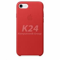 Apple iPhone 7 Leather Case červený