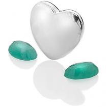 Hot Diamonds Element srdce se smaragdy Anais Květen EX124