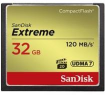 SanDisk CompactFlash Extreme 32GB 120 MB/s - SDCFXSB-032G-G46