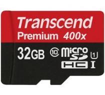 Transcend Micro SDHC Premium 400x 32GB 60MB/s UHS-I - TS32GUSDCU1