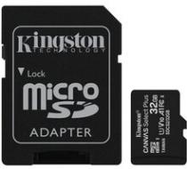 Kingston Micro SDHC Canvas Select Plus 32GB 100MB/s UHS-I - SDCS2/32GB