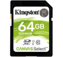 Kingston SDXC Canvas Select 64GB 80MB/s UHS-I - SDS/64GB