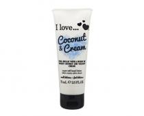 I Love Coconut & Cream vyživující krém na ruce s vůní kokosu a sametového krému