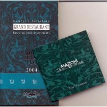 Maurer´s Selection - Grand Restaurant 2004 - based on your assessments