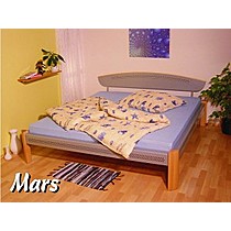 MA-07 RS kovová postel včetně matrace a roštu