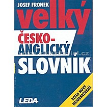 Josef Fronek Velký česko anglický slovník