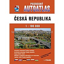 Podrobný autoatlas Česká republika 1 100 000