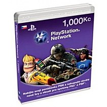 PlayStation Live Cards 1000 Kč