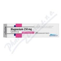 GENERICA Magnesium 250mg tbl.eff 20 s vitam.C
