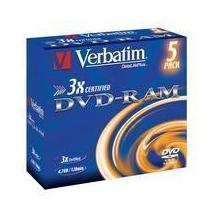 Verbatim DVD-RAM, 3x, 5-jewel