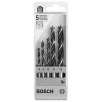 Bosch sada spirálových vrtáků do dřeva, 5dílná